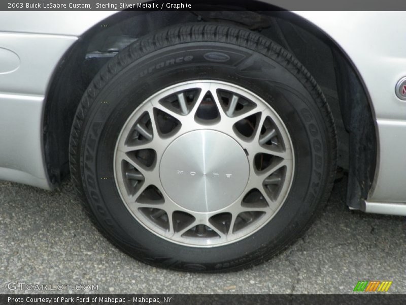 Sterling Silver Metallic / Graphite 2003 Buick LeSabre Custom
