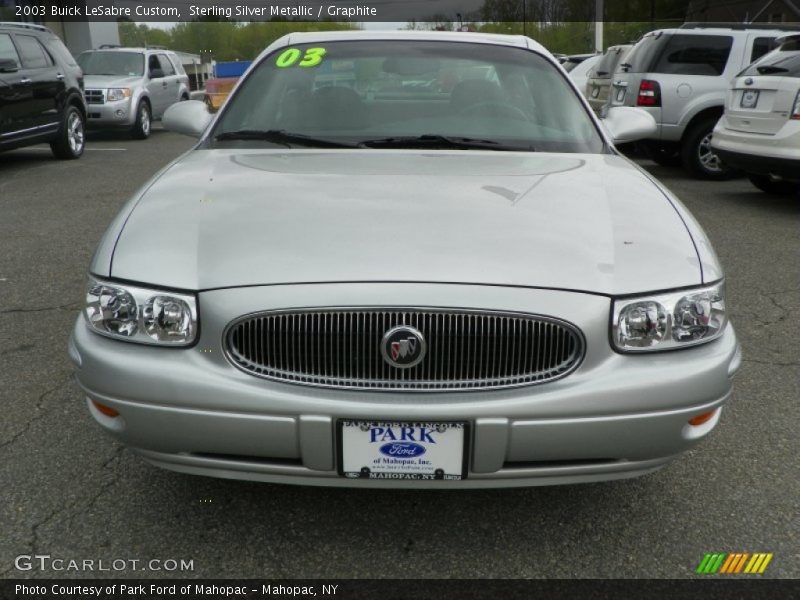 Sterling Silver Metallic / Graphite 2003 Buick LeSabre Custom