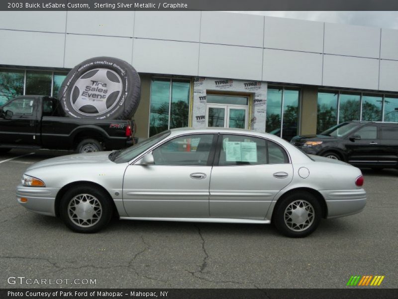 Sterling Silver Metallic / Graphite 2003 Buick LeSabre Custom