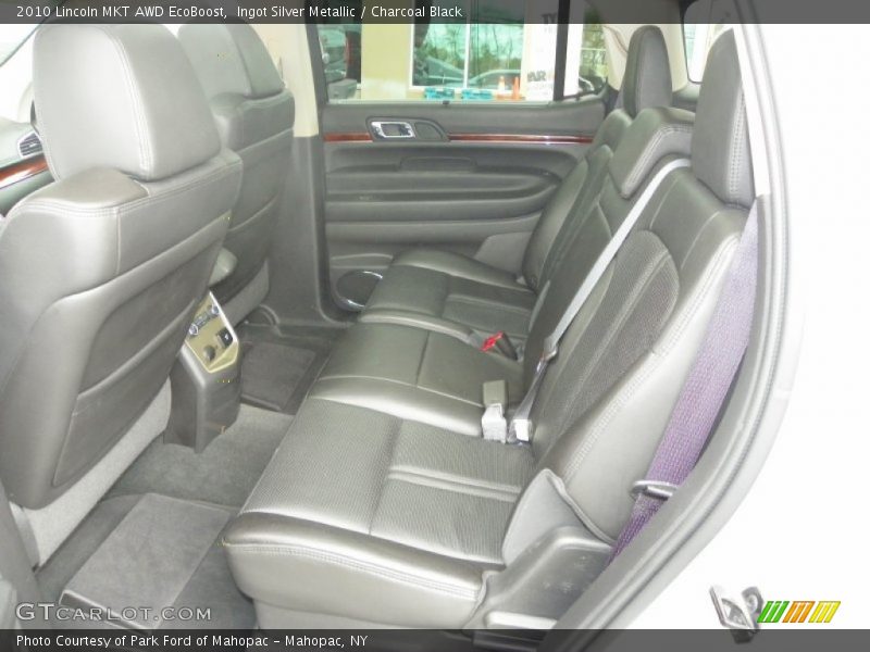 Ingot Silver Metallic / Charcoal Black 2010 Lincoln MKT AWD EcoBoost