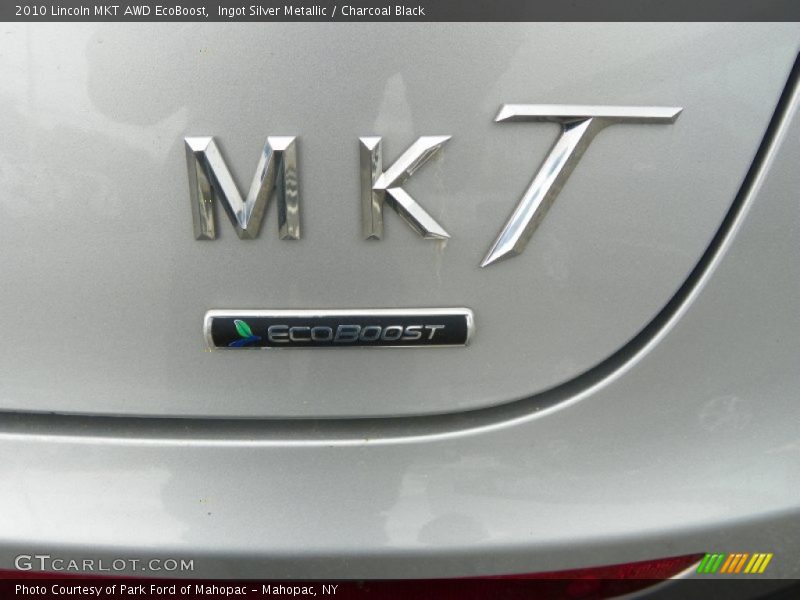 Ingot Silver Metallic / Charcoal Black 2010 Lincoln MKT AWD EcoBoost