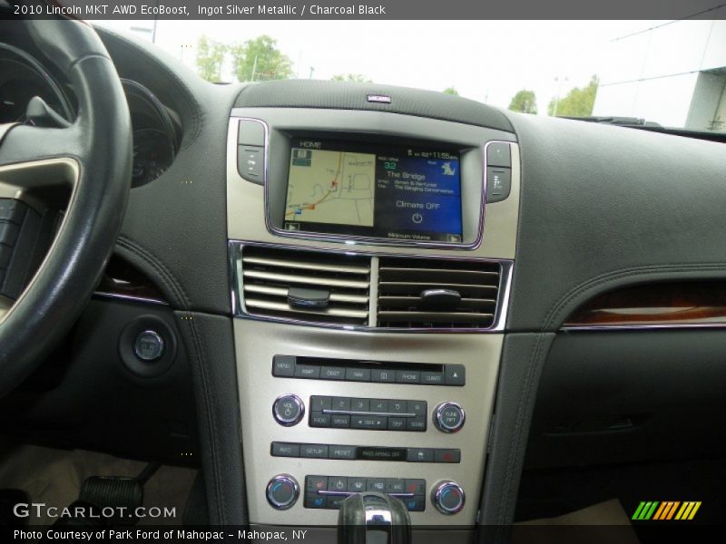 Ingot Silver Metallic / Charcoal Black 2010 Lincoln MKT AWD EcoBoost