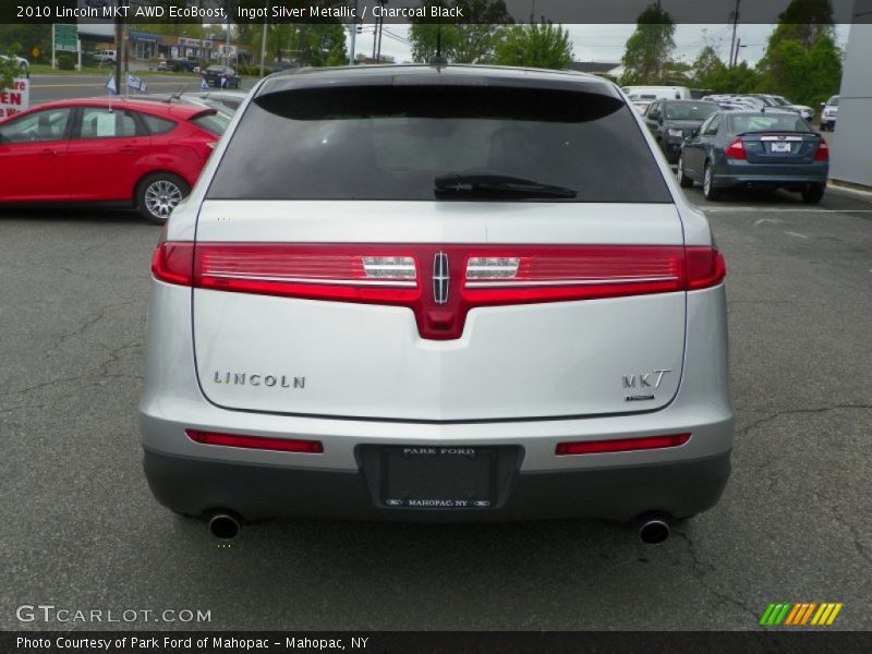 Ingot Silver Metallic / Charcoal Black 2010 Lincoln MKT AWD EcoBoost