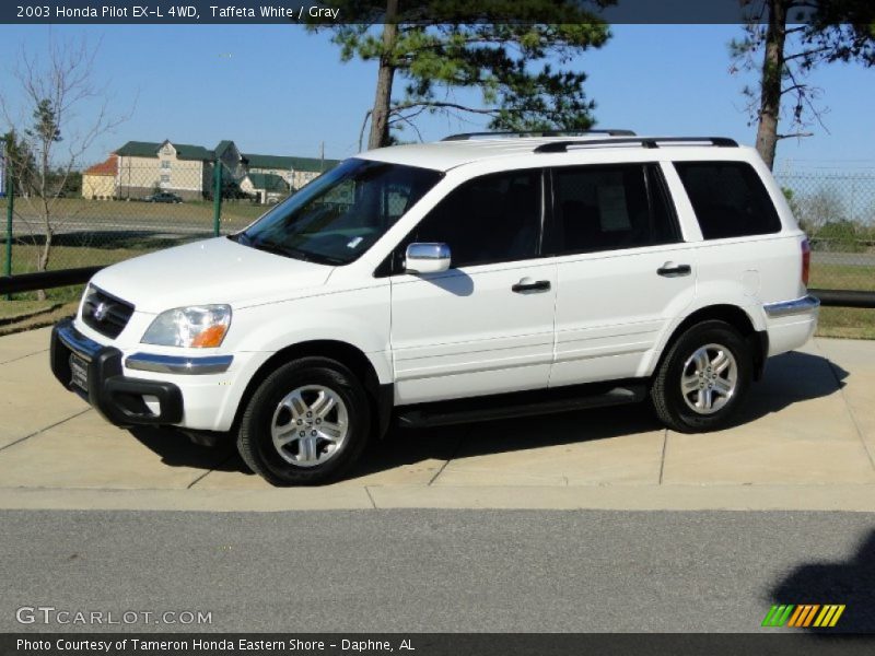 Taffeta White / Gray 2003 Honda Pilot EX-L 4WD