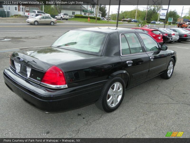 Black / Medium Light Stone 2011 Ford Crown Victoria LX