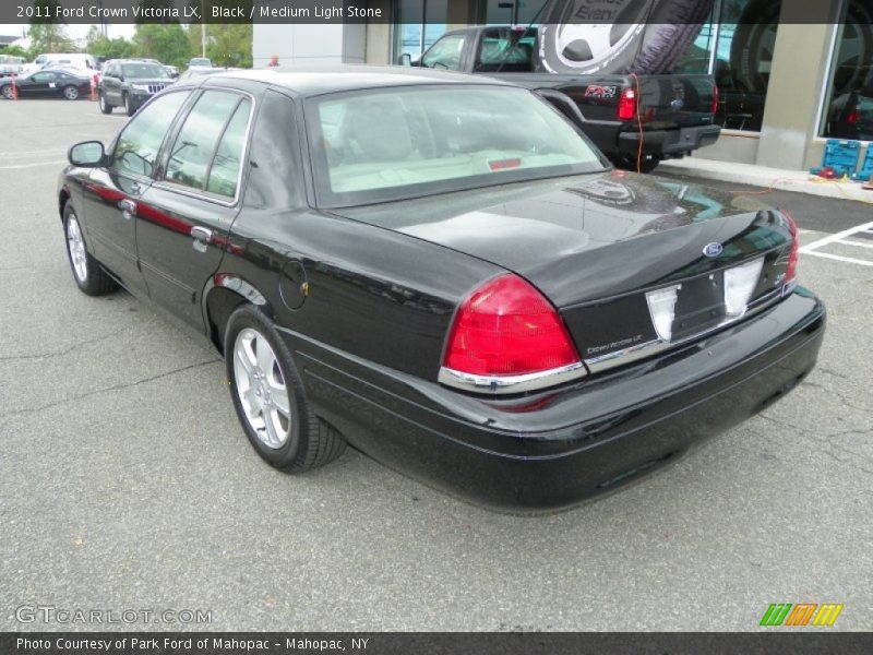 Black / Medium Light Stone 2011 Ford Crown Victoria LX