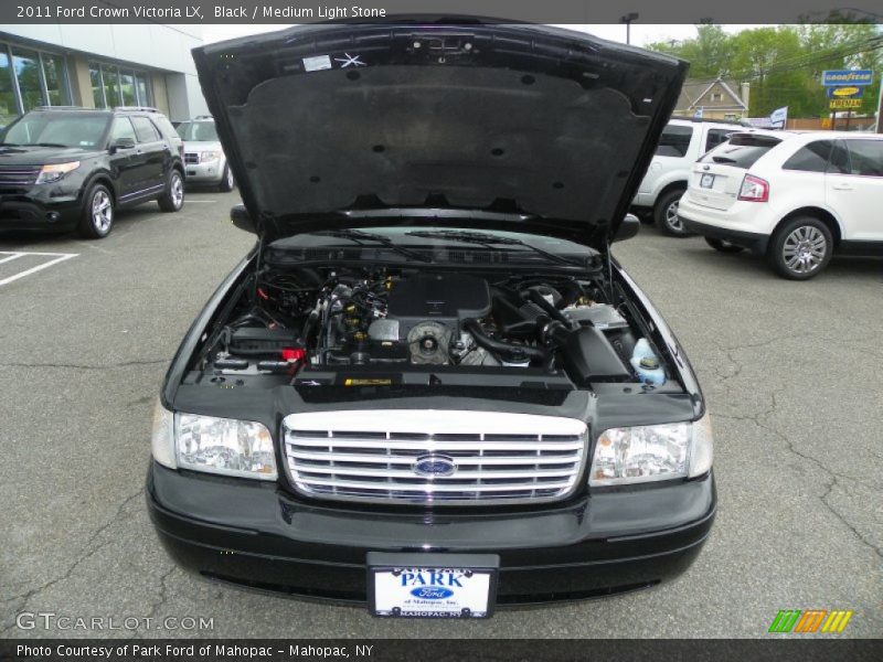Black / Medium Light Stone 2011 Ford Crown Victoria LX