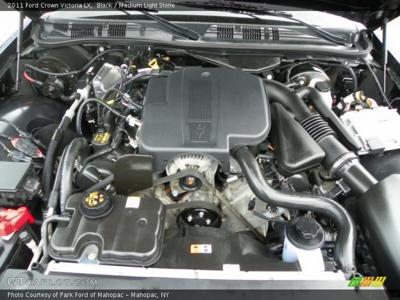 Black / Medium Light Stone 2011 Ford Crown Victoria LX
