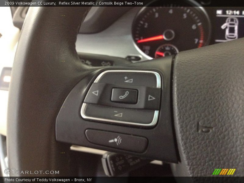 Reflex Silver Metallic / Cornsilk Beige Two-Tone 2009 Volkswagen CC Luxury