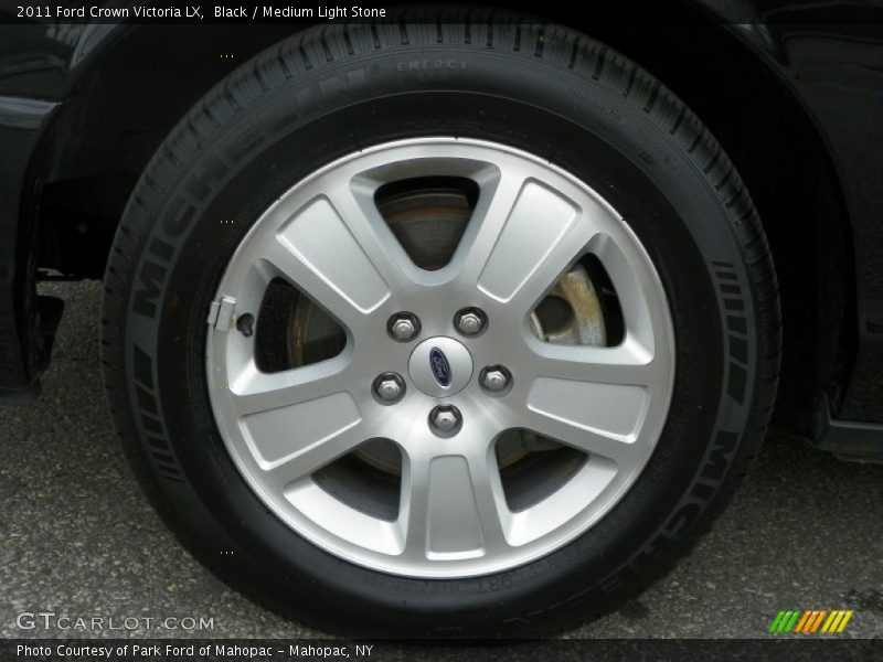 Black / Medium Light Stone 2011 Ford Crown Victoria LX