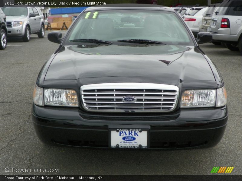 Black / Medium Light Stone 2011 Ford Crown Victoria LX