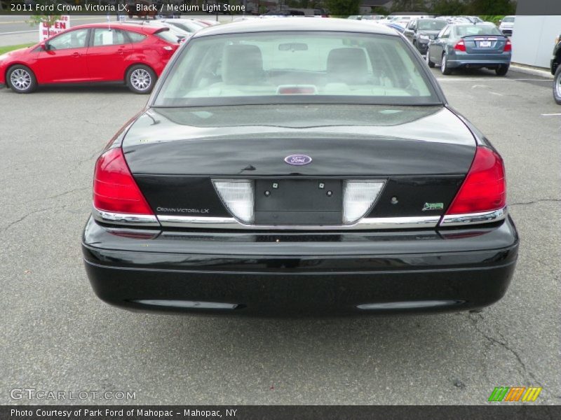 Black / Medium Light Stone 2011 Ford Crown Victoria LX