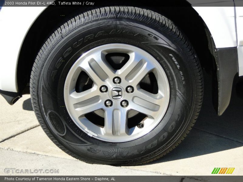 Taffeta White / Gray 2003 Honda Pilot EX-L 4WD