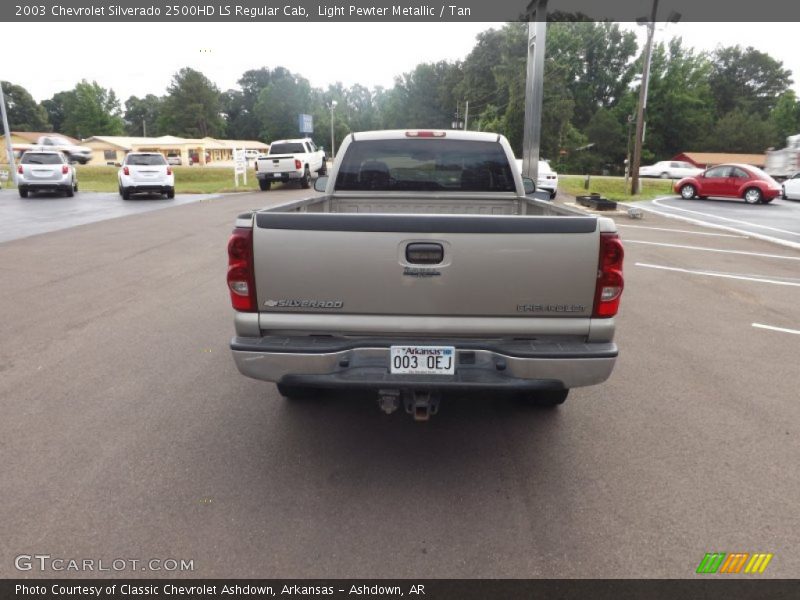 Light Pewter Metallic / Tan 2003 Chevrolet Silverado 2500HD LS Regular Cab