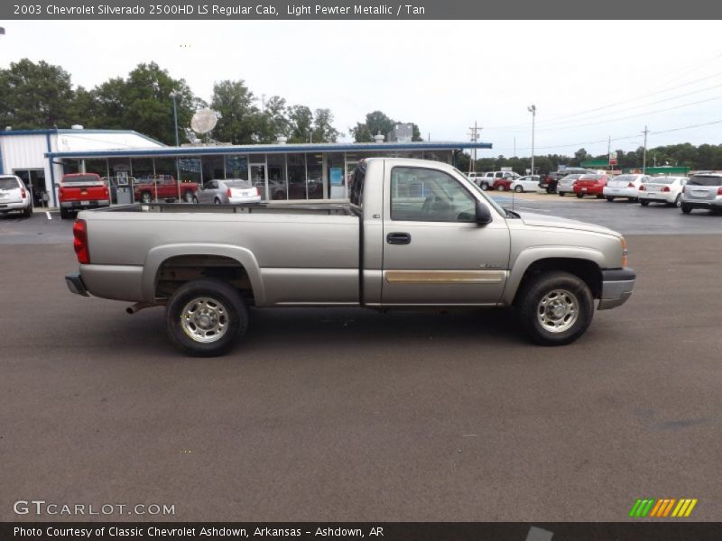 Light Pewter Metallic / Tan 2003 Chevrolet Silverado 2500HD LS Regular Cab