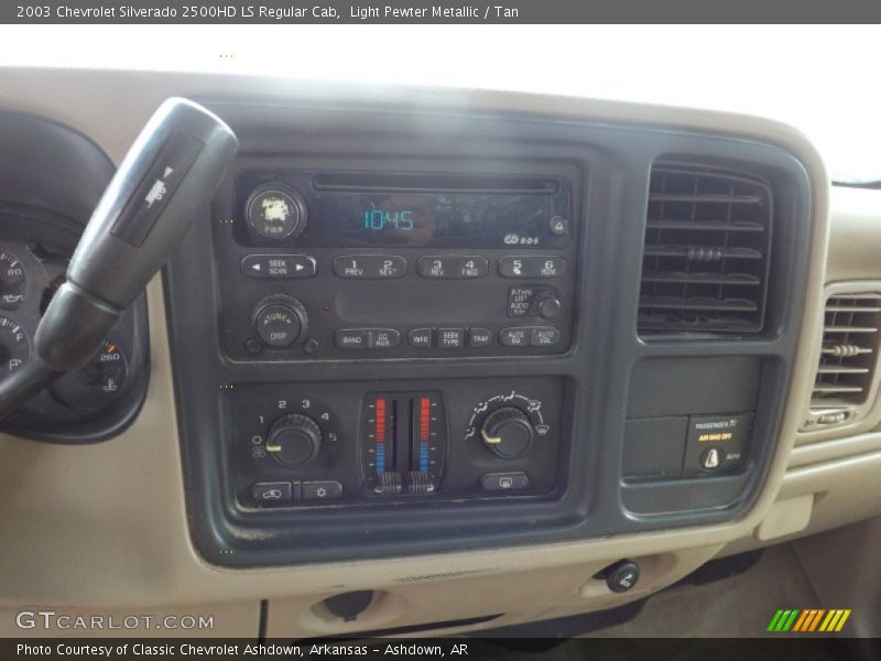 Light Pewter Metallic / Tan 2003 Chevrolet Silverado 2500HD LS Regular Cab