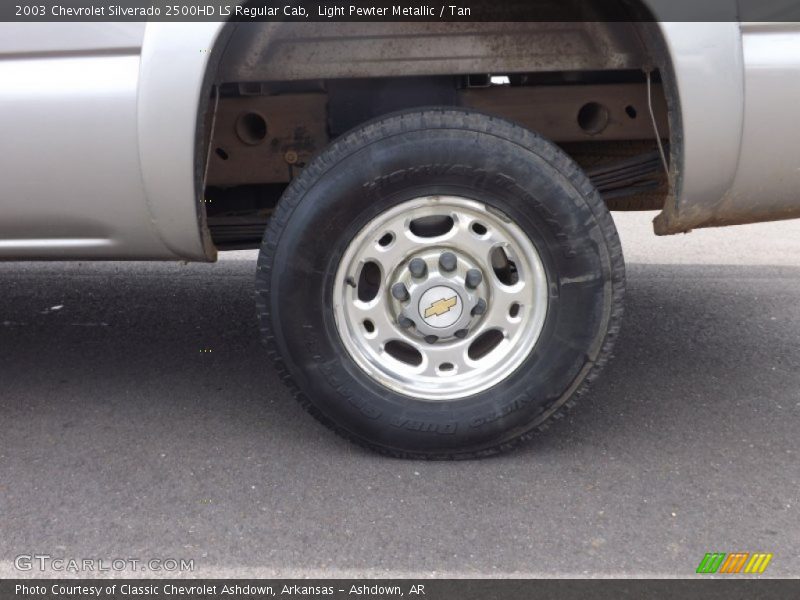 Light Pewter Metallic / Tan 2003 Chevrolet Silverado 2500HD LS Regular Cab