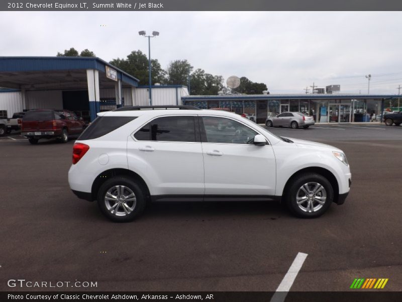 Summit White / Jet Black 2012 Chevrolet Equinox LT