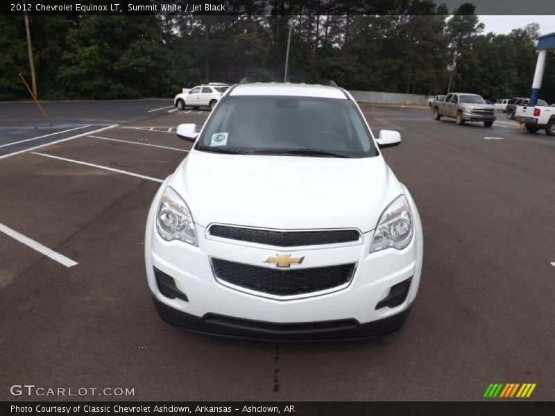 Summit White / Jet Black 2012 Chevrolet Equinox LT