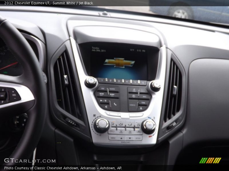 Summit White / Jet Black 2012 Chevrolet Equinox LT