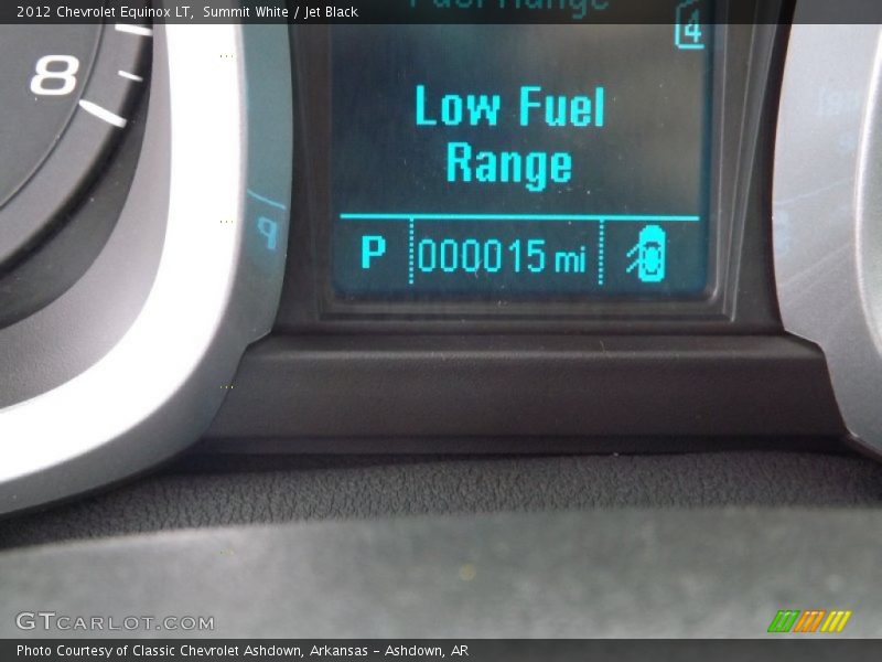 Summit White / Jet Black 2012 Chevrolet Equinox LT