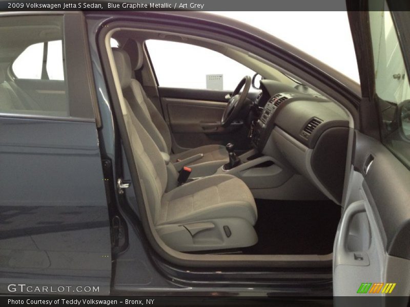 Blue Graphite Metallic / Art Grey 2009 Volkswagen Jetta S Sedan