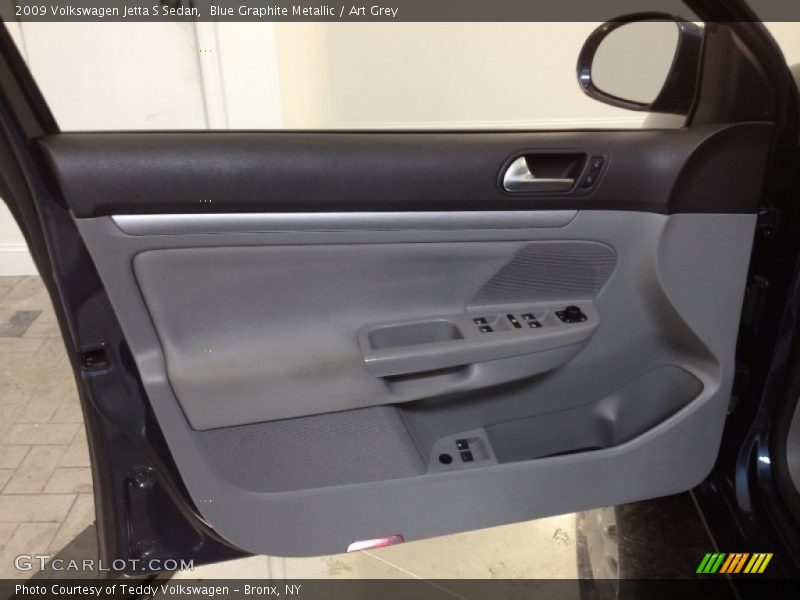Blue Graphite Metallic / Art Grey 2009 Volkswagen Jetta S Sedan