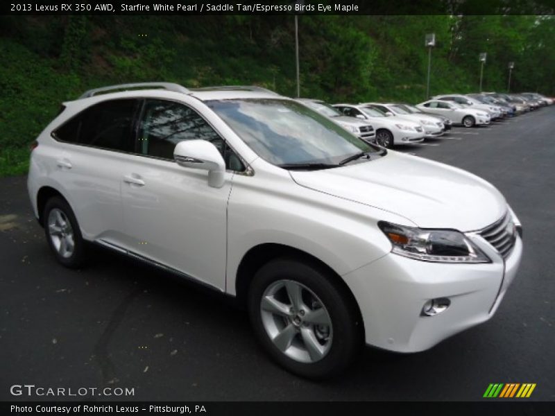 Front 3/4 View of 2013 RX 350 AWD