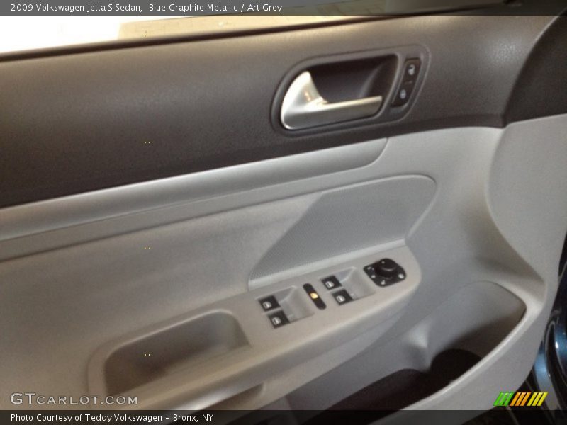 Blue Graphite Metallic / Art Grey 2009 Volkswagen Jetta S Sedan