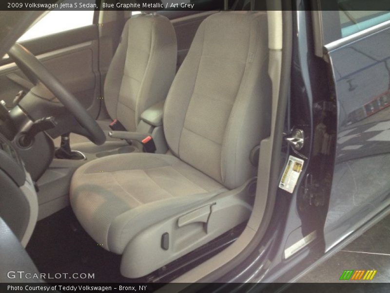 Blue Graphite Metallic / Art Grey 2009 Volkswagen Jetta S Sedan