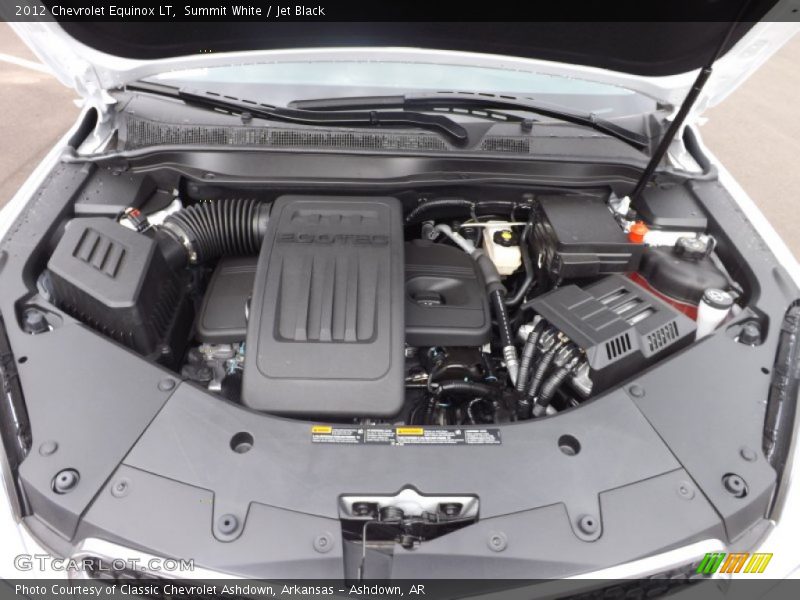 Summit White / Jet Black 2012 Chevrolet Equinox LT