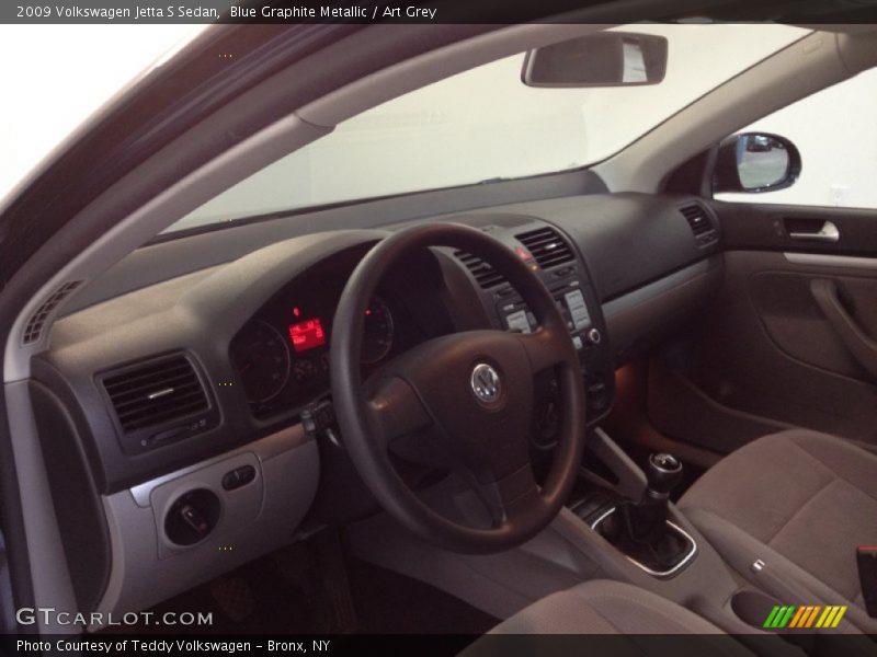 Blue Graphite Metallic / Art Grey 2009 Volkswagen Jetta S Sedan
