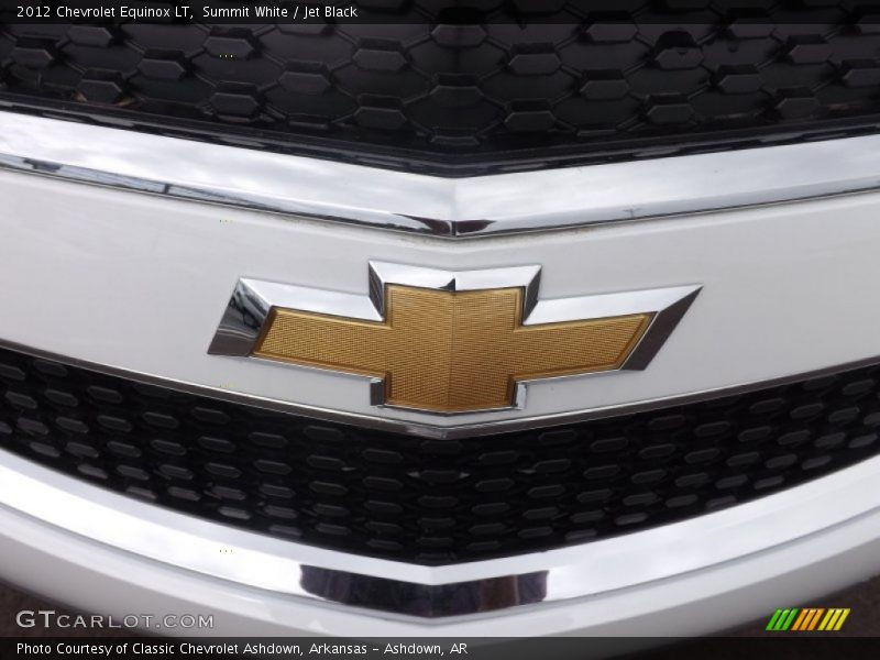 Summit White / Jet Black 2012 Chevrolet Equinox LT