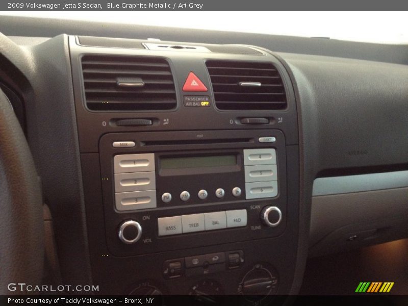 Blue Graphite Metallic / Art Grey 2009 Volkswagen Jetta S Sedan