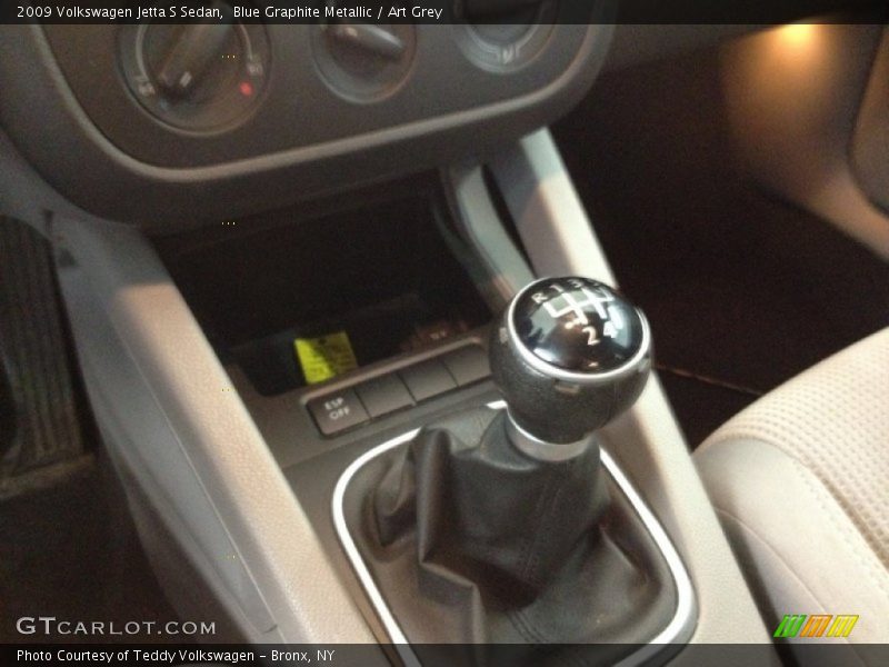 Blue Graphite Metallic / Art Grey 2009 Volkswagen Jetta S Sedan