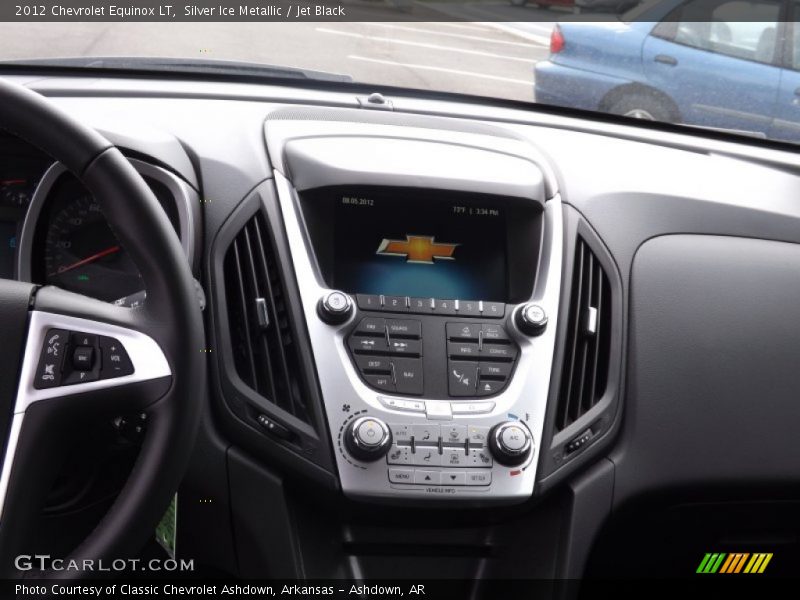 Silver Ice Metallic / Jet Black 2012 Chevrolet Equinox LT