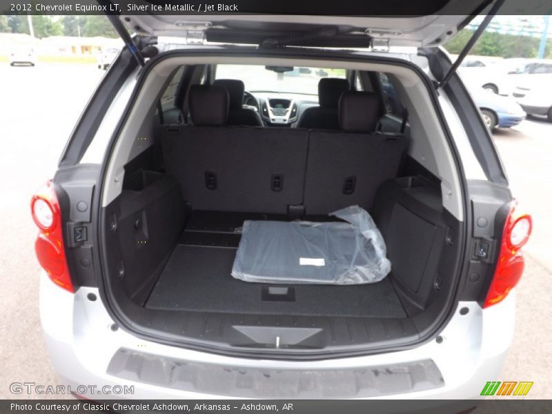 Silver Ice Metallic / Jet Black 2012 Chevrolet Equinox LT