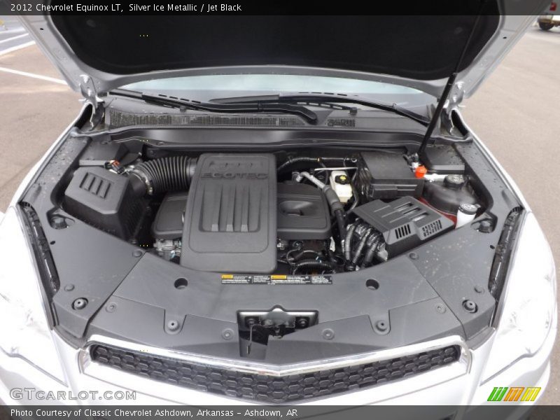 Silver Ice Metallic / Jet Black 2012 Chevrolet Equinox LT