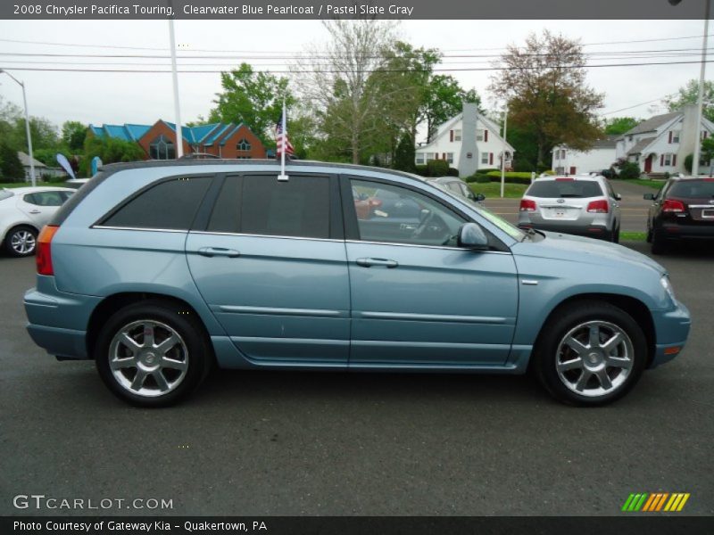 Clearwater Blue Pearlcoat / Pastel Slate Gray 2008 Chrysler Pacifica Touring