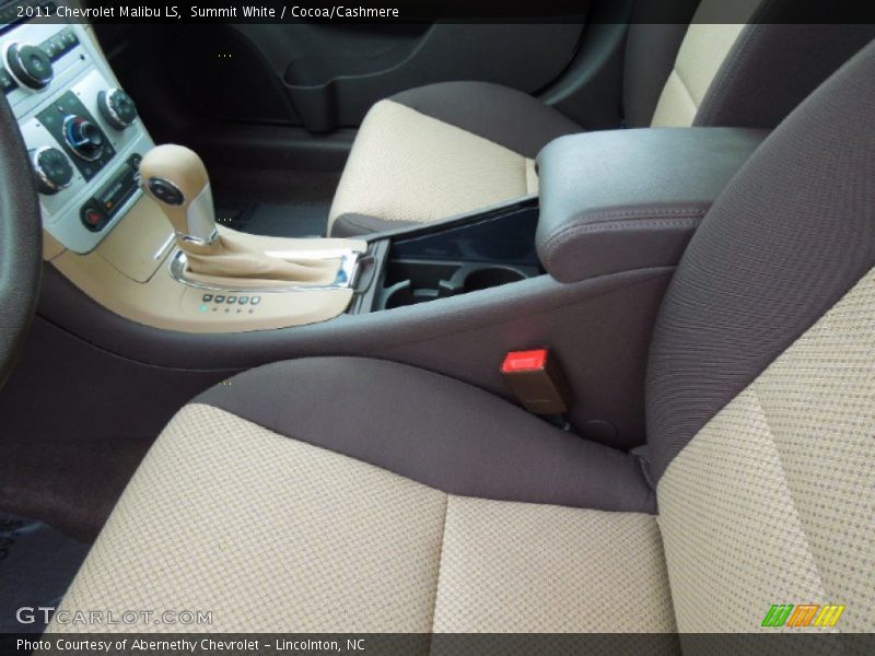 Summit White / Cocoa/Cashmere 2011 Chevrolet Malibu LS