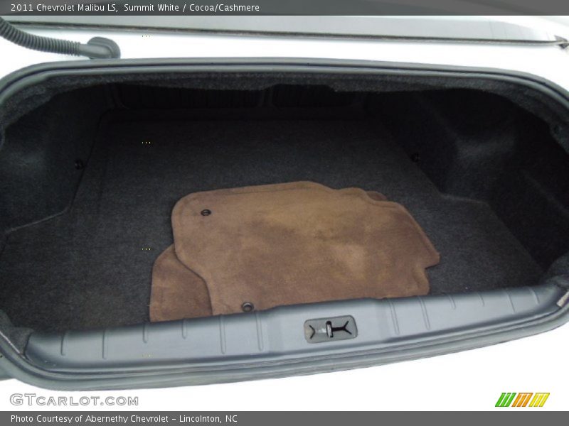 Summit White / Cocoa/Cashmere 2011 Chevrolet Malibu LS