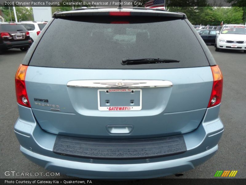 Clearwater Blue Pearlcoat / Pastel Slate Gray 2008 Chrysler Pacifica Touring