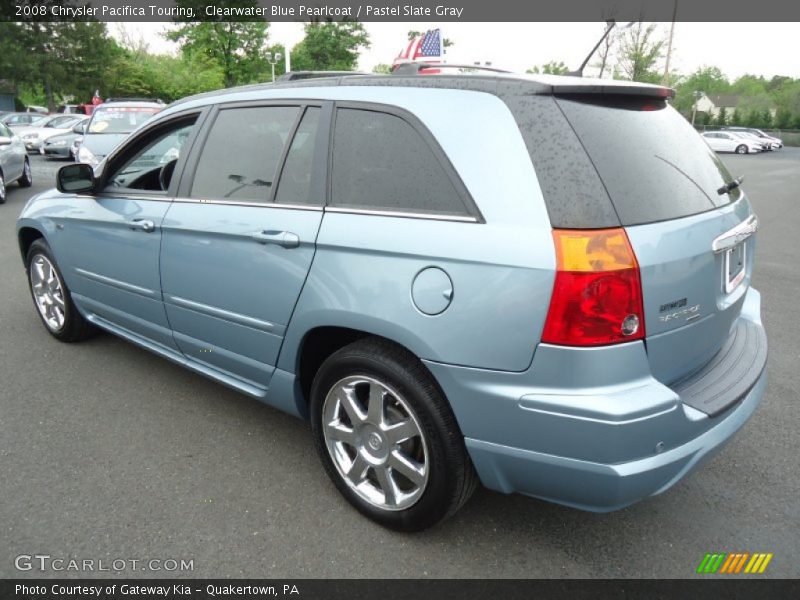 Clearwater Blue Pearlcoat / Pastel Slate Gray 2008 Chrysler Pacifica Touring