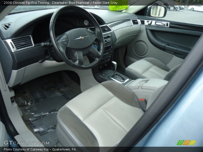 Clearwater Blue Pearlcoat / Pastel Slate Gray 2008 Chrysler Pacifica Touring
