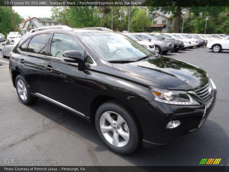 Front 3/4 View of 2013 RX 350 AWD