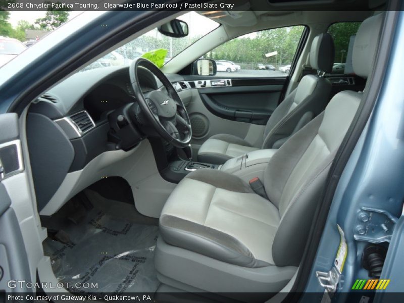 Clearwater Blue Pearlcoat / Pastel Slate Gray 2008 Chrysler Pacifica Touring