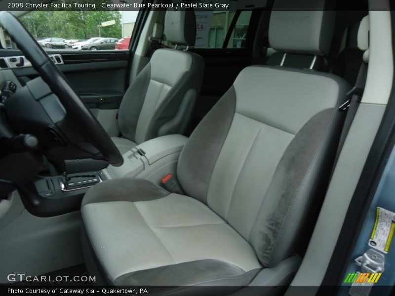 Clearwater Blue Pearlcoat / Pastel Slate Gray 2008 Chrysler Pacifica Touring