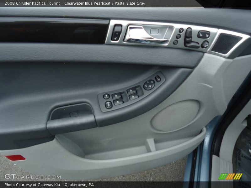 Clearwater Blue Pearlcoat / Pastel Slate Gray 2008 Chrysler Pacifica Touring