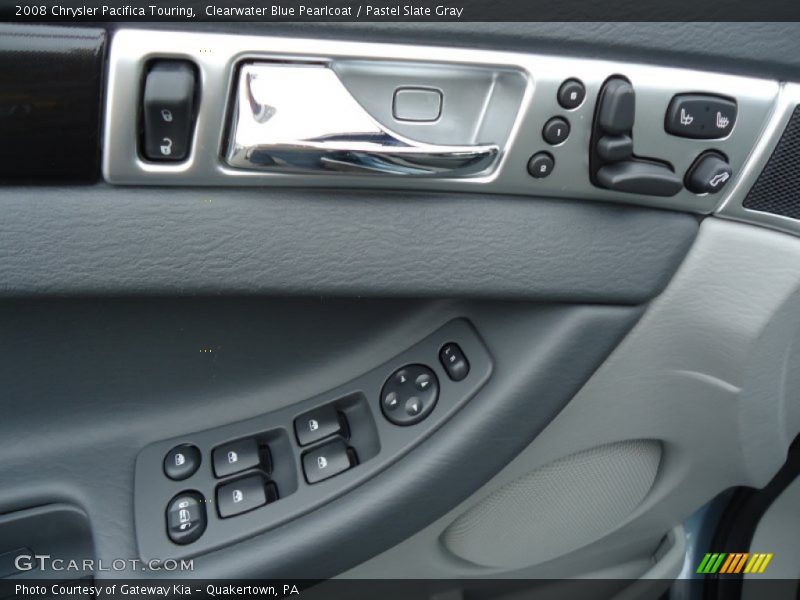 Clearwater Blue Pearlcoat / Pastel Slate Gray 2008 Chrysler Pacifica Touring