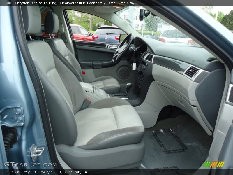 Clearwater Blue Pearlcoat / Pastel Slate Gray 2008 Chrysler Pacifica Touring